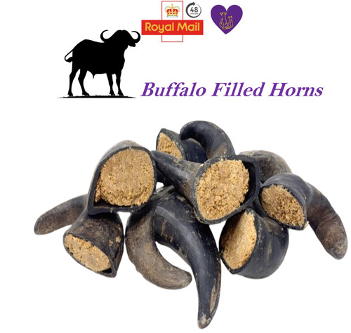 Meaty buffalo horns - horns, premium