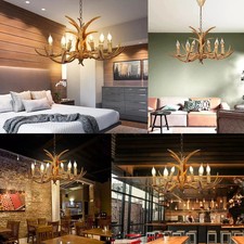 6 Heads Pendant Lamp Retro